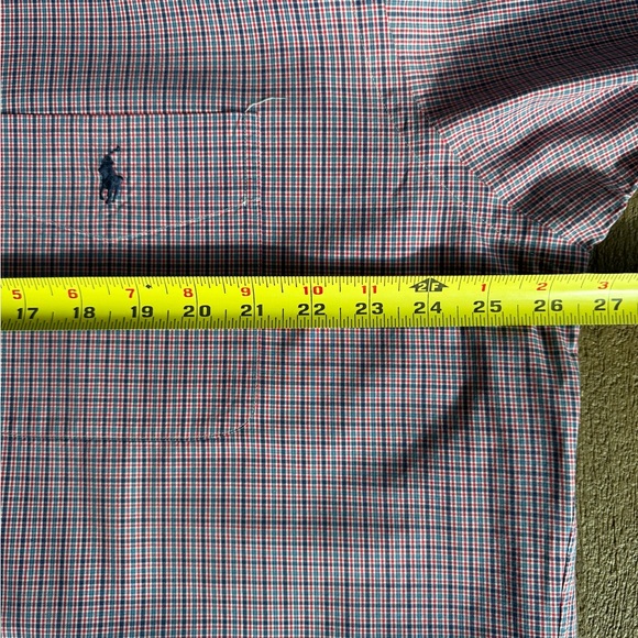 Ralph Lauren - Red/White/Blue Plain - Size Large - Picture 5 of 5